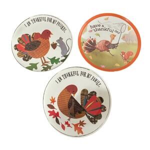 Pottery Barn Kids Thanksgiving Kids Plastic Plates